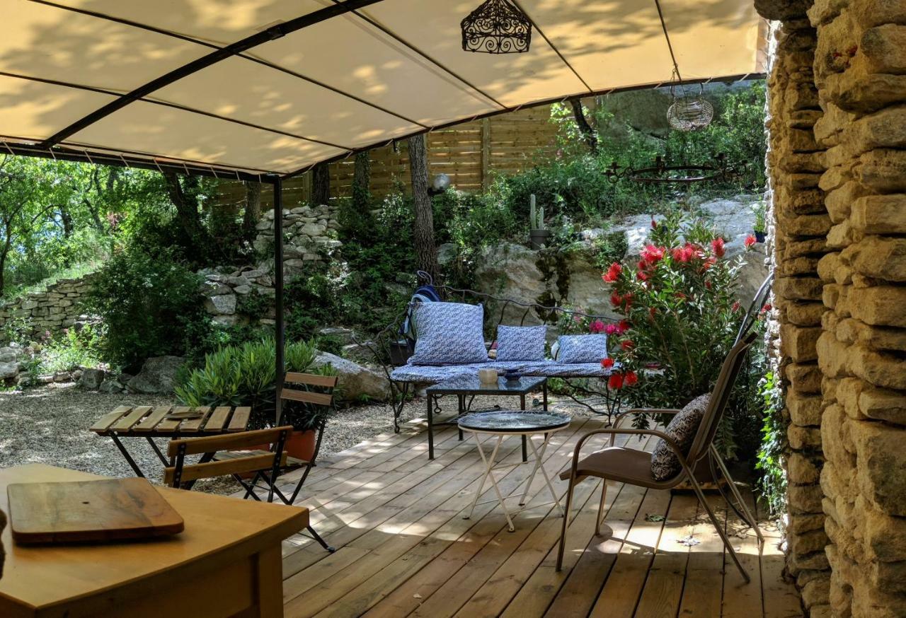 Les Rapieres Mireio Villa Gordes Exterior photo