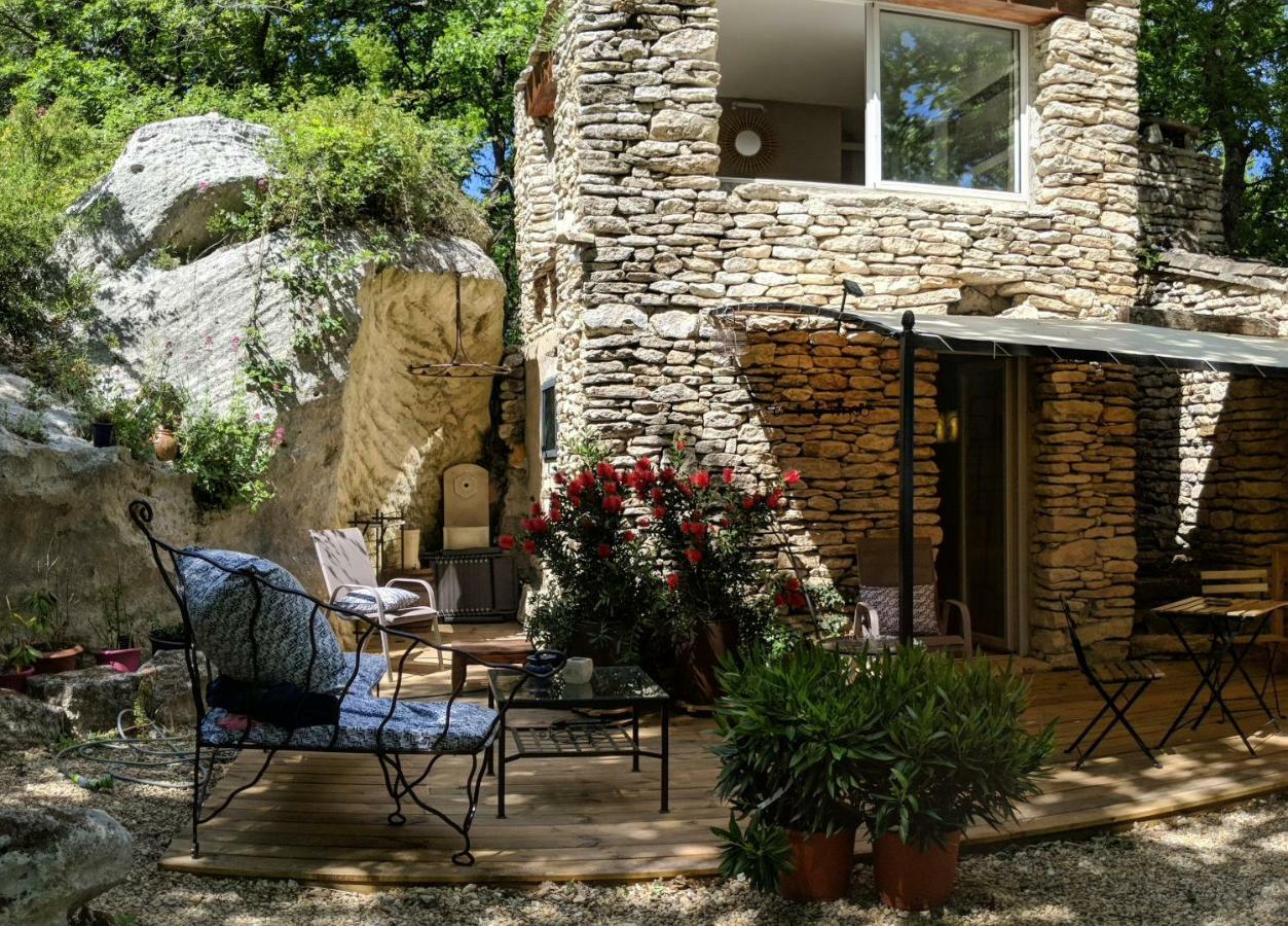 Les Rapieres Mireio Villa Gordes Exterior photo