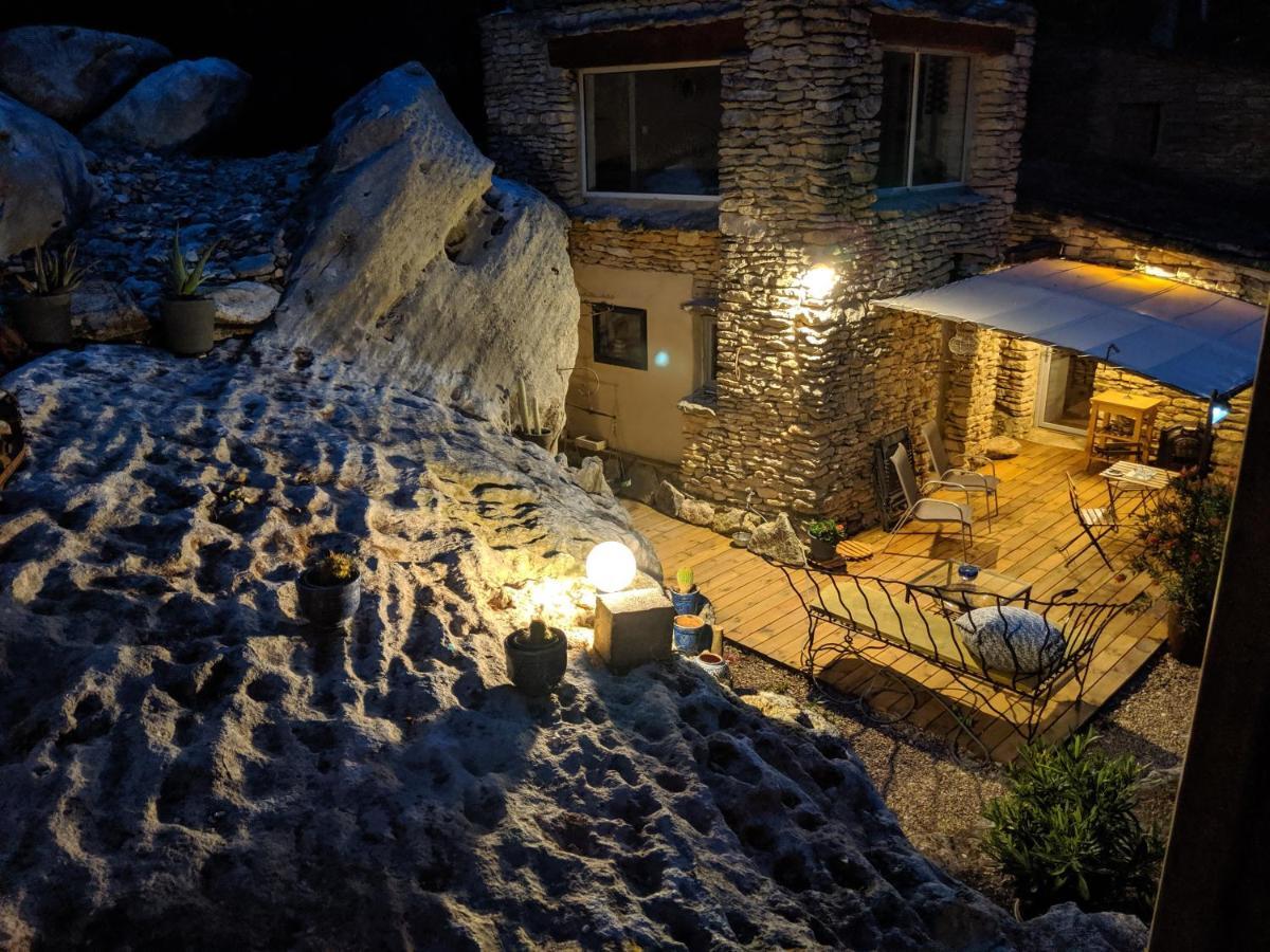 Les Rapieres Mireio Villa Gordes Exterior photo